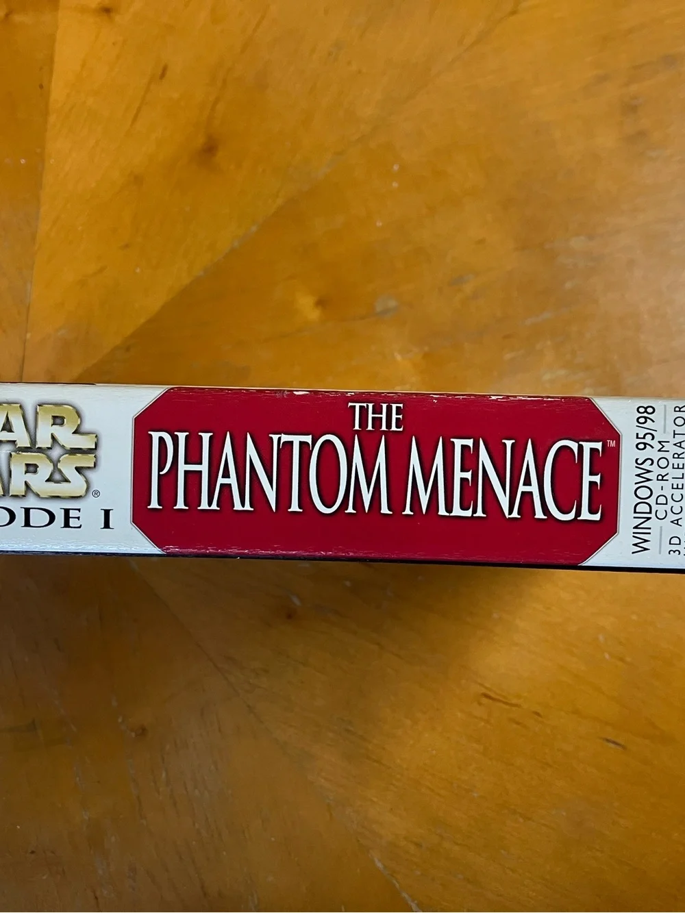 Star Wars Episode 1 The Phantom Menace PC Game Vintage 1999 Complete Big Box